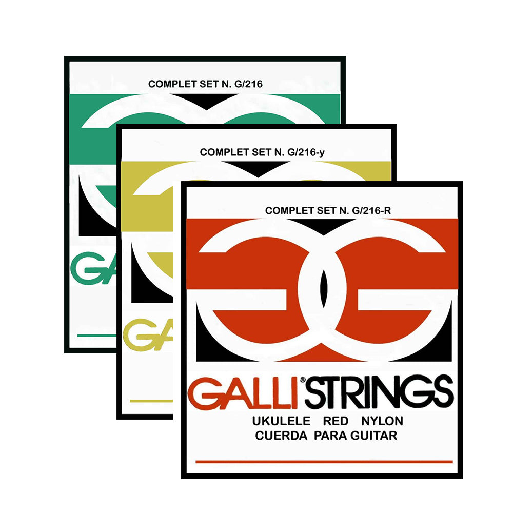 Gallistrings G216シリーズ ウクレレ弦 カラーナイロン